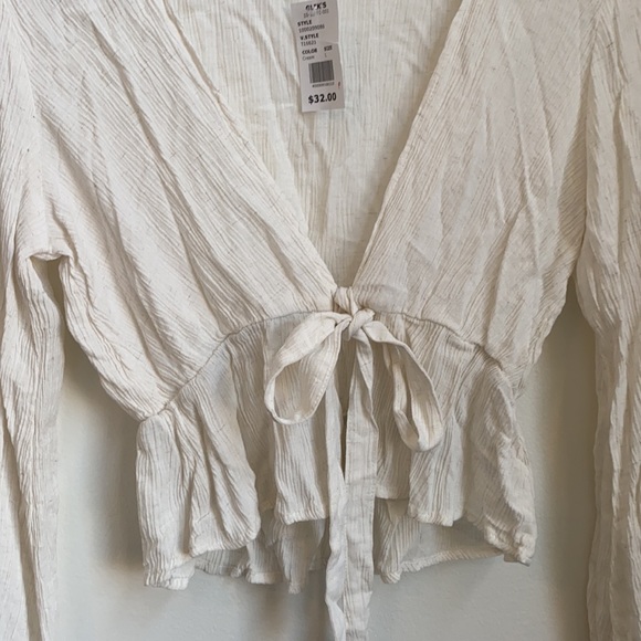 Tie In Front Cardigan - Picture 2 of 5